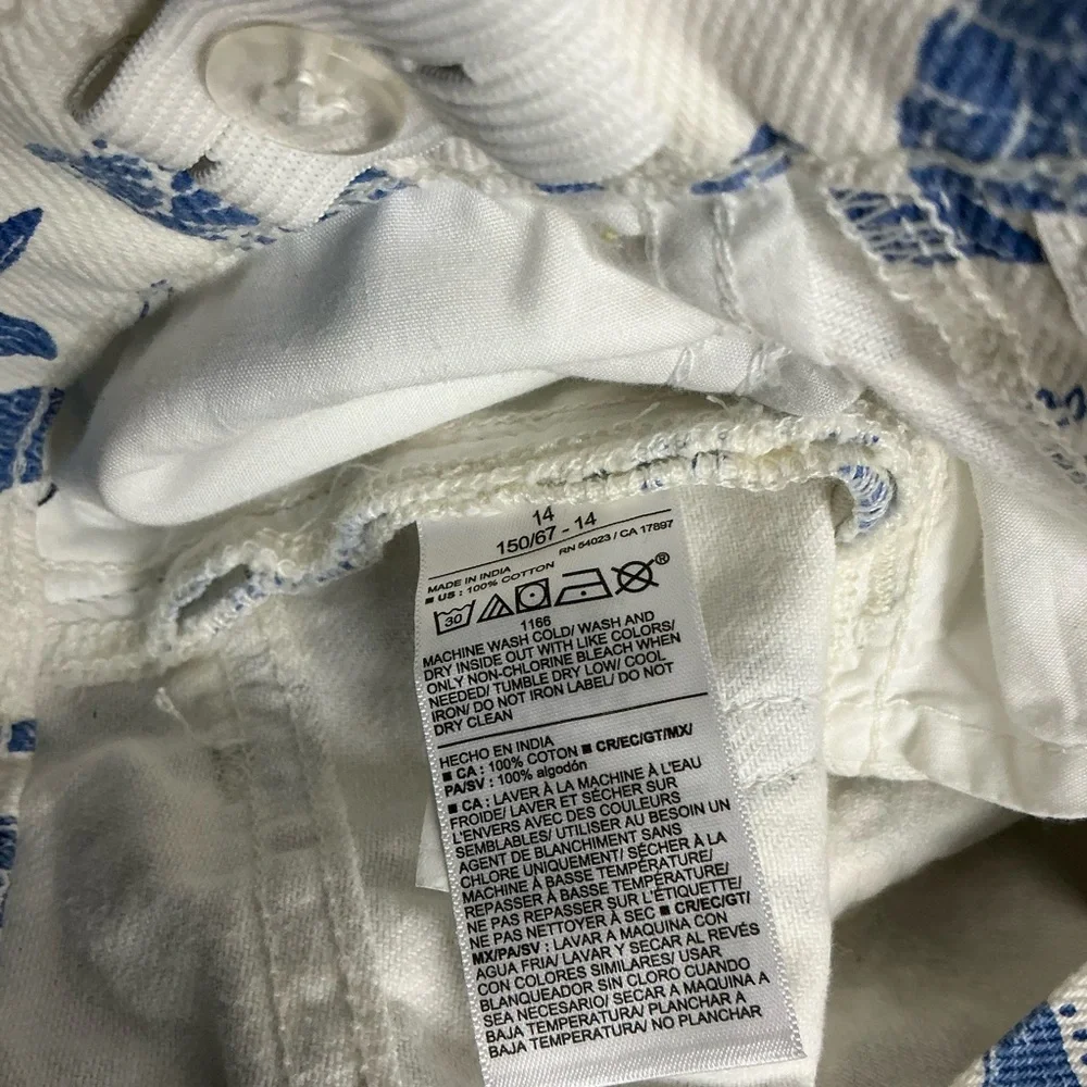Old Navy High-Waisted Baggy Wide-Leg Girl Jeans size 14 R